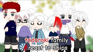 🔥Todoroki family react to ships🧊 Todoroki my AU williamlolbit [upl. by Piselli]