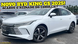 NOVO BYD KING GS 2025  MELHOR QUE COROLLA  BARATO E FAZ ATE 1200 KM DE AUTONOMIA FIM DO COROLLA [upl. by Ailemap]