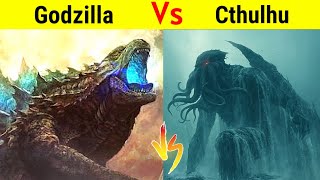 Godzilla Vs Cthulhu  क्या होगा जब जाग जाएगा Alien Space Monster 😱 [upl. by Ube938]