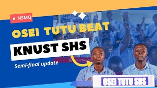 Osei Tutu SHS beat Knust SHS and Yaa Asantewaa Girls  Ashanti Regional NSMQ 2022 Qualifiers [upl. by Akemeuwkuhc]