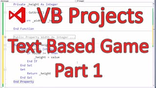 VBNET 2013 Text Based Game Part 16 [upl. by Halvaard]