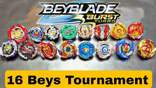 16 Turbo Series Beyblade Tournament  Whos Going To Win [upl. by Iren]