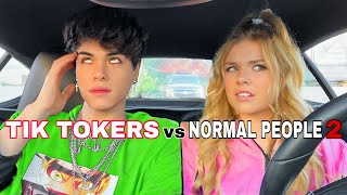 Tik Tokers vs Normal People 2 [upl. by Aissatsana244]