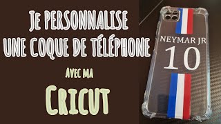 Je PERSONNALISE une coque de téléphone avec ma CRICUT [upl. by Ahsinawt138]