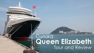 Cunard Queen Elizabeth Cruise Ship Tour and Review [upl. by Belldame]