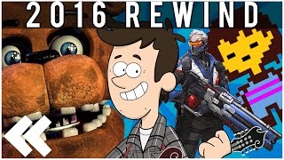 2016 Rewind ► MandoPony FNAF UNDERTALE OVERWATCH amp MORE [upl. by Azer]