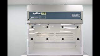 Airclean 5000 Workstation  Ductless Fume Hood id 14888 [upl. by Llertnom882]