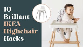 The Easiest Way to Remove the IKEA Highchair Tray and 9 Other Brilliant Hacks [upl. by Anoynek]