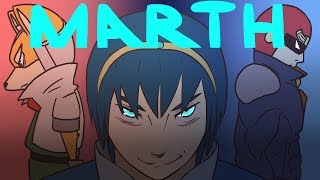 Marth is OVERPOWERED Smash Bros Animation [upl. by Akessej276]