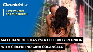 Matt Hancock has Im A Celebrity reunion with Gina Colangelo as first words to her heard by viewers [upl. by Aniles]