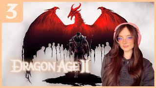 PART 3 Dragon Age 2  Deep Roads amp Act 2  Full Playthrough [upl. by Ennis955]