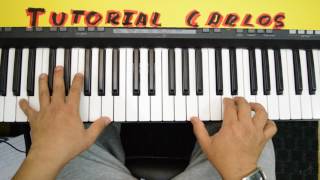 Resucitame Aline Barros  Tutorial Piano Carlos [upl. by Brenan]