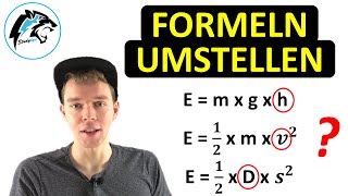 Formeln umstellen  Potentielle amp Kinetische Energie  Übungen [upl. by Ennaeel316]