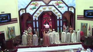 First Kidase Liturgy  Toronto St Mary Ethiopian Orthodox Tewahedo Cathedral  Nov 18 2012 [upl. by Reprah]