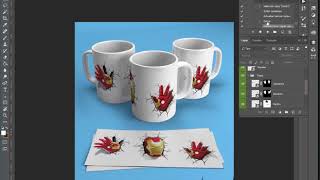 Mockup 3 Tazas y Acciones [upl. by Zahc]