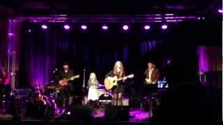 Lennon and Maisy performing Ho Hey by The Lumineers with Buddy Miller  4213 [upl. by Natsreik]