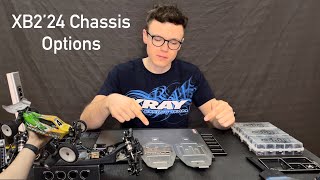 XRAYracing XB2’24 chassis options [upl. by Edwin]