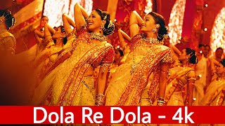 Dola Re Dola 4k Video Song  Devdas  Aishwarya Rai amp Madhuri Dixit [upl. by Noellyn974]