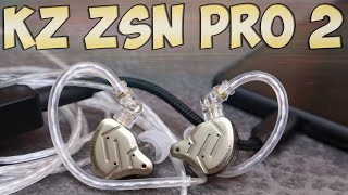 KZ ZSN PRO 2 Обзор ультрабюджетных гибридных наушников [upl. by Tawsha731]