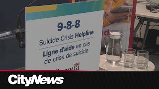 High demand for suicide prevention line in Canada [upl. by Lenny]