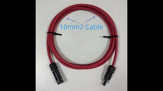 10sqm mm2 MC4 Cable Assembly Connector [upl. by Thenna]