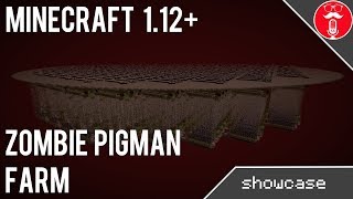 Pigman Farm 100 000 itemsh  Minecraft 112 [upl. by Nahrut]