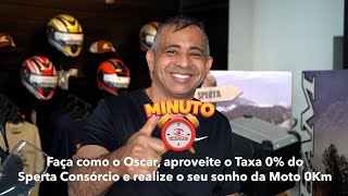 No primeiro sorteio do Taxa 0 Oscar foi contemplado e levou para casa a sonhada Honda 0Km Honda [upl. by Enegue508]