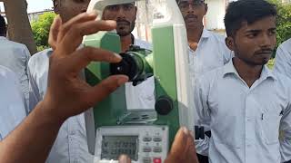 Temporary adjustment of digital theodolite आसान भाषा में [upl. by Warring]