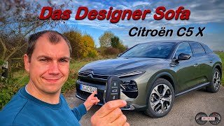 Citroën C5 X Hybrid 225 Shine Pack  Das KomfortSofa mit Stecker  Test  Review  Alltag [upl. by Alyakim]