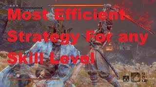 How to Beat Isshin The Sword Saint Easy Sekiro Boss Guide [upl. by Eissed626]