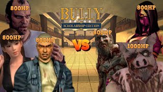 Bully SE Trevor Phillips James E Cash amp Leifang VS Mileena Piggsy amp Frank Manera [upl. by Leunas83]