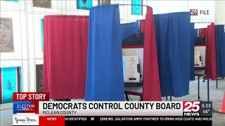 Democrats take control of McLean County Board after 2024 Election [upl. by Iaras]