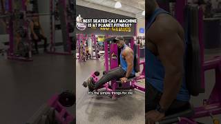 I Found The Best Seated Calf Machine fitness workout [upl. by Kornher]