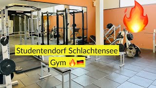 Review Gym Studentendorf Schlachtensee Berlin student accommodation facilities in Germany 🇩🇪 🔥🔥 [upl. by Pearse]