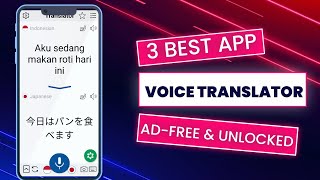 3 Best Voice Translator Apps For Android 2024 [upl. by Nerrad]