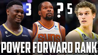 Ranking The Top 10 Power Forwards In The NBA Right Now Offseason 2023 [upl. by Ariela938]