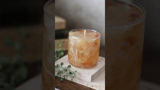 琥珀色のジェルキャンドル candle gelwax marble amber [upl. by Venita]