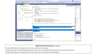 Blazor Client Prerender ADVANCED with Authentication ADVANCED  Part 3 [upl. by Viafore357]