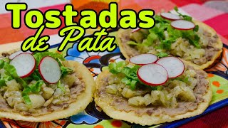 A preparar Tostadas de Pata [upl. by Heydon26]