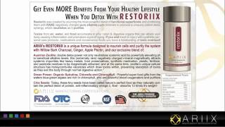 ARIIX Restoriix Detox Product [upl. by Asaph]