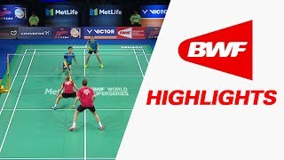 Danisa Denmark Open 2017  Badminton QF – Highlights [upl. by Odlauso]