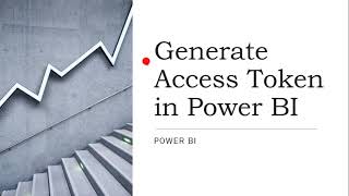 Generating Access Token in Power BI Using Client Credential Flow [upl. by Corotto672]