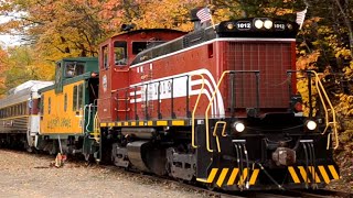 Hobo amp Winnipeasaukee Scenic Railroad  New Hampshire Trains [upl. by Kay544]