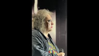 The Cure Robert Smith Cries While Singing Plainsong Shows of a Lost World Atlanta June 28th 2023 [upl. by Malek]