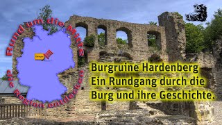 Rundgang Burgruine Hardenberg [upl. by Litman]