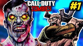 BEGIN ANEW CALL OF DUTY ZOMBIES COMIC BOOK ISSUE 1 READINGSUMMARY  BREAKDOWN [upl. by Airotkiv749]