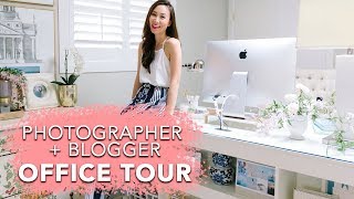 Blogger  Photographer Home Office Reveal The fourth redo Diana Elizabeth [upl. by Norag]