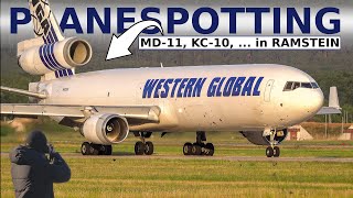 Alte Kisten Dreistrahler und Fighter  Planespotting Ramstein [upl. by Fauver]