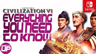 Civilization VI Nintendo Switch Top 10 Things YOU NEED to know [upl. by Basile]