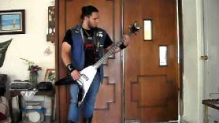 Cemetery Gates Pantera Bass cover wDean bass [upl. by Yadahs]